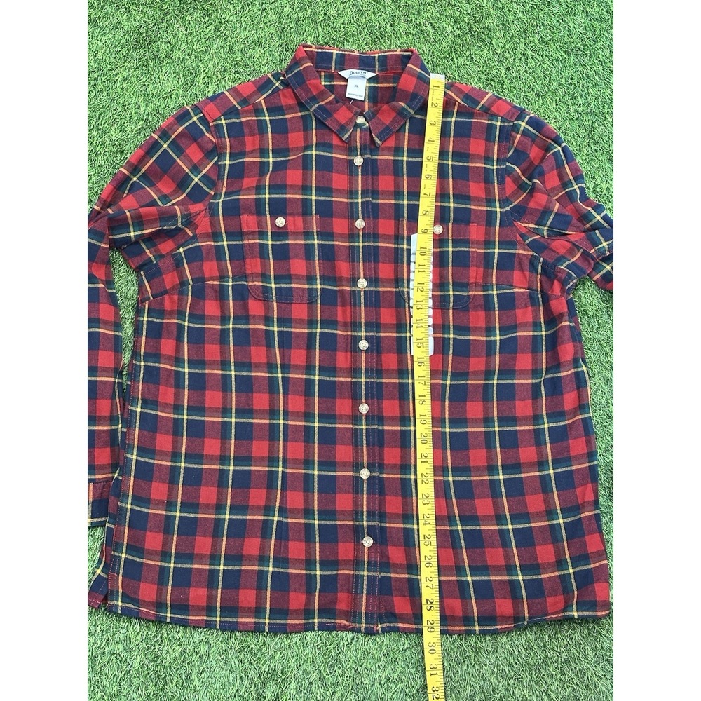 Duluth Trading Co Free Swingin' Flannel Shirt Womens‎ XL Plaid Casual 65505 NWT - Picture 13 of 16